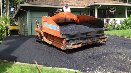 Port Orchard asphalt driveway pavement installation